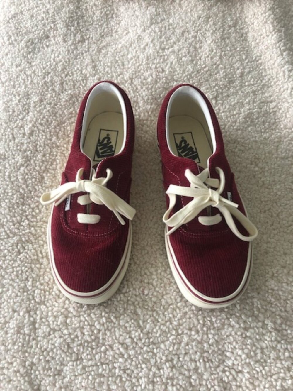 Vans corduroy tennis shoes Women's size 6.5